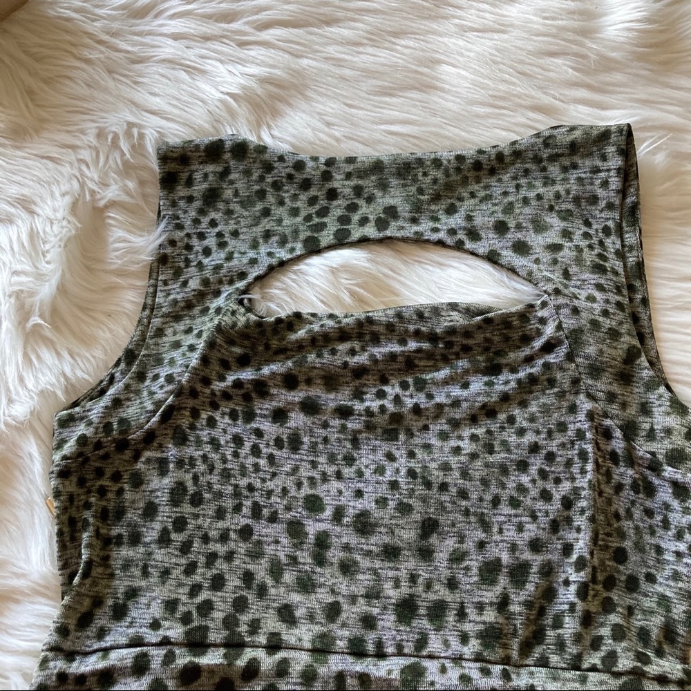 Jennifer Lopez Cheetah Print Cowl Neck Dress - Picture 7 of 9